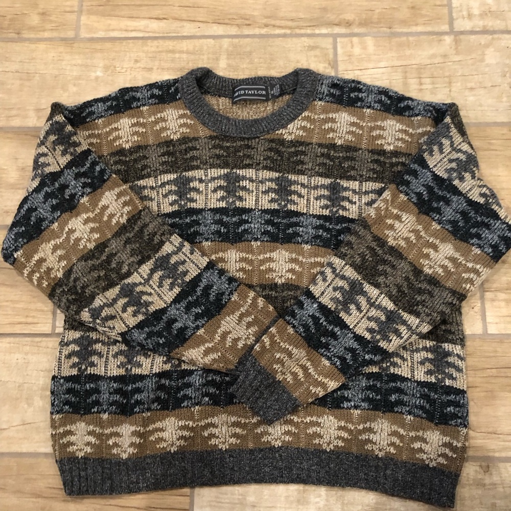 Vintage David taylor crewneck sweater XL
